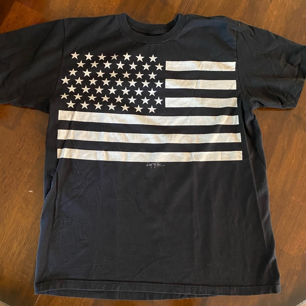 Boys distressed tee